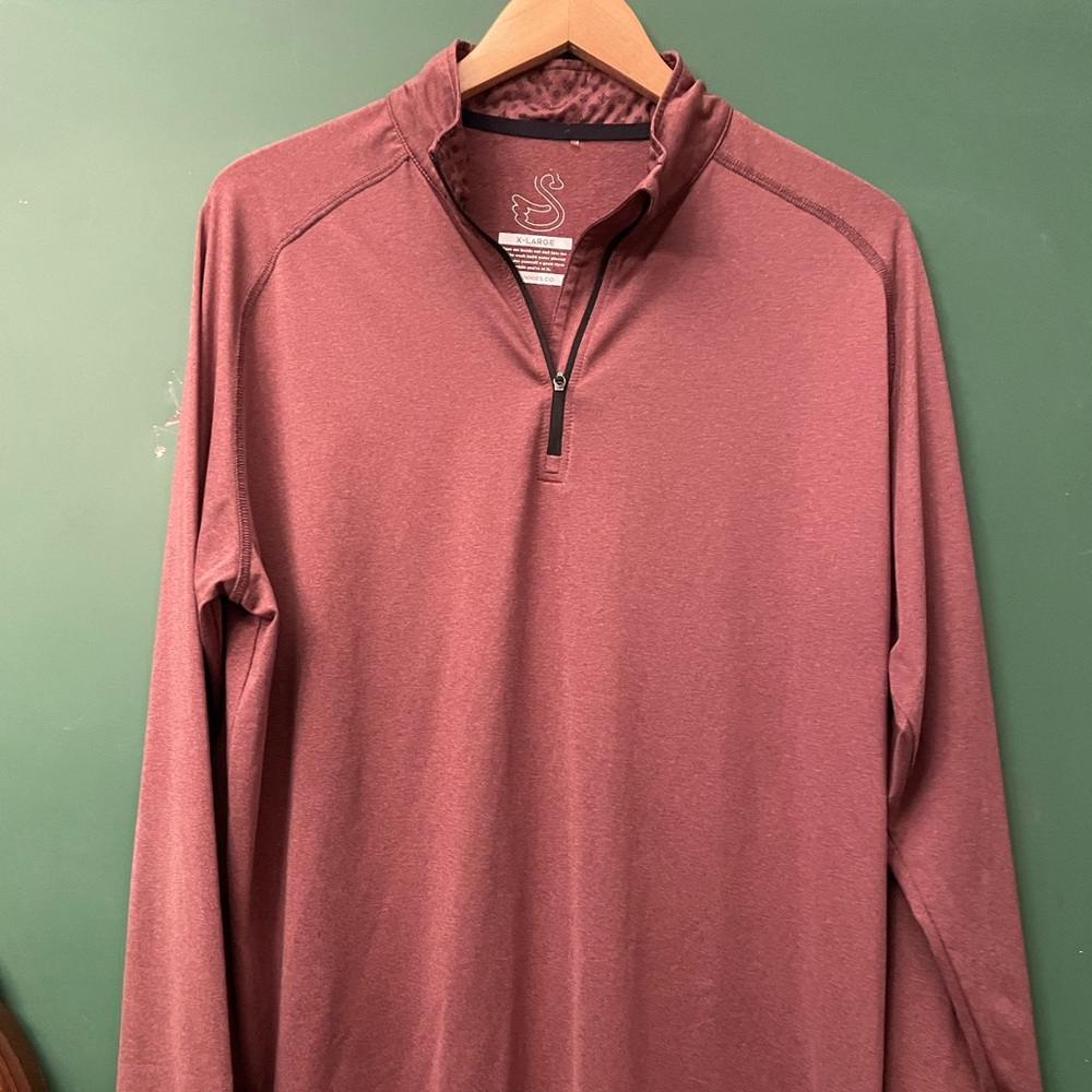 Swannies Gragham Quarter Zip